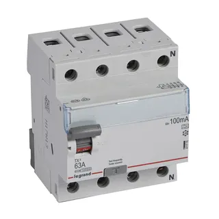 Legrand FI-Schutzschalter, FI 411776 TX3 63A 4P 100MA A