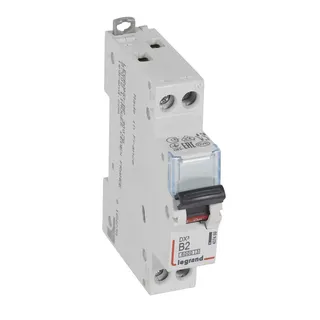 Legrand Leitungsschutzschalter, Automat 407469 DX3 B2A 1P+N 6KA 1M