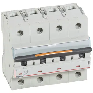 Legrand Leitungsschutzschalter, Automat 409745 DX3 B32A 4P 25KA 6M