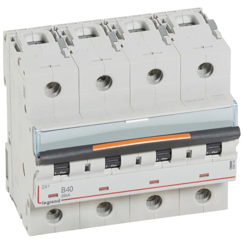 Legrand Leitungsschutzschalter, Automat 409746 DX3 B40A 4P 25KA 6M