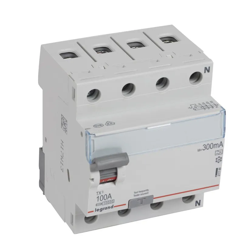 Legrand FI-Schutzschalter, FI 411788 TX3 100A 4P 300MA A