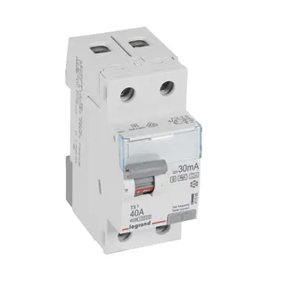 Legrand FI-Schutzschalter, FI 411596 TX3 40A 2P 30MA A-G