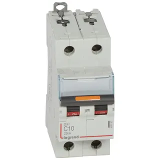 Legrand Leitungsschutzschalter, Automat 409767 DX3 C10A 2P 25KA 2M