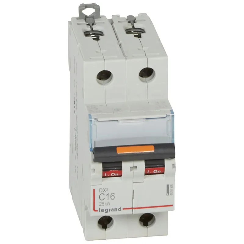 Legrand Leitungsschutzschalter, Automat 409768 DX3 C16A 2P 25KA 2M