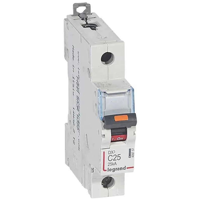 Legrand Leitungsschutzschalter, Automat 409757 DX3 C25A 1P 25KA 1M