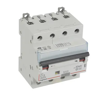 Legrand FI / LS-Kombination 411357 DX3 C13A 4P 6KA 30MA A