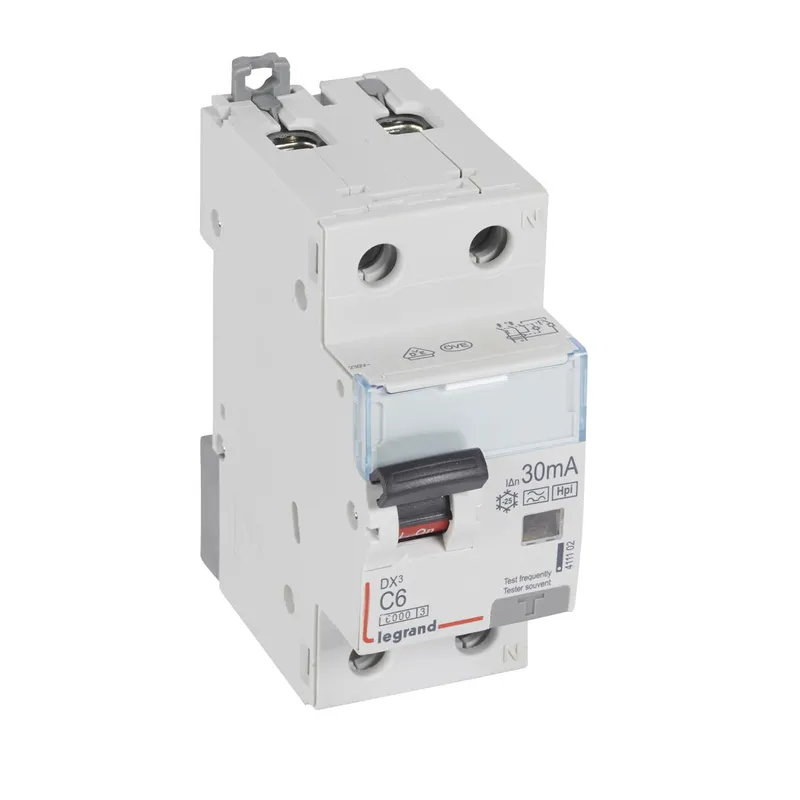 Legrand FI / LS-Kombination 411102 DX3 C6 1+N 6KA30MA A-HPI