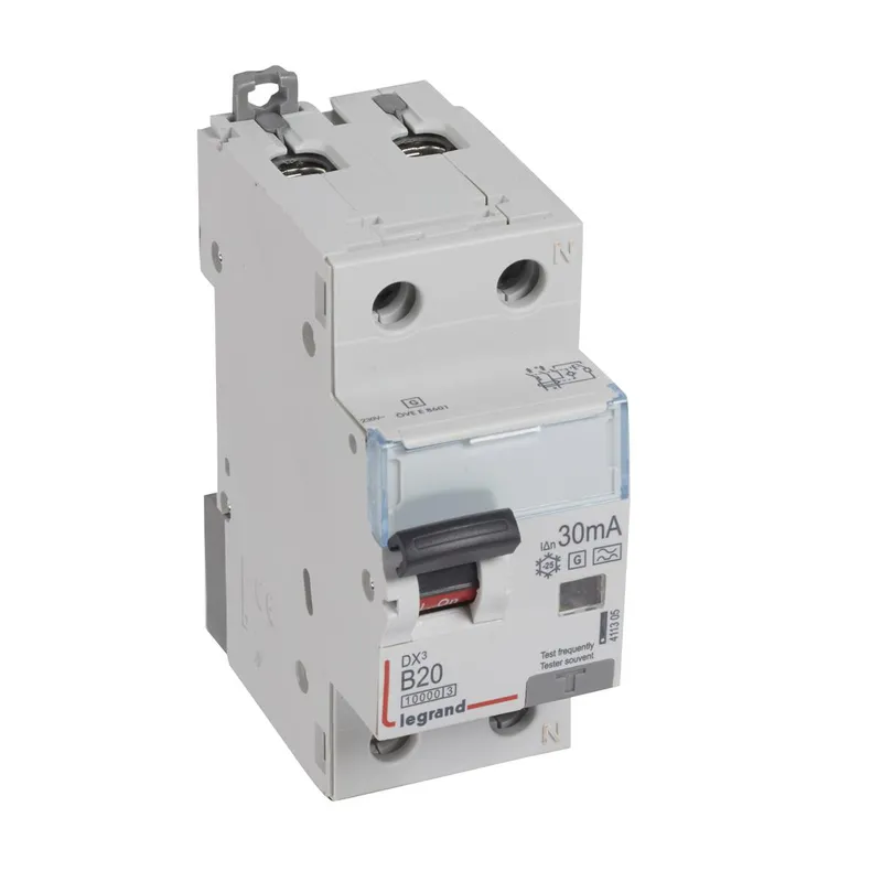 Legrand FI / LS-Kombination 411305 DX3 B20 1+N 10KA 30MA A-G
