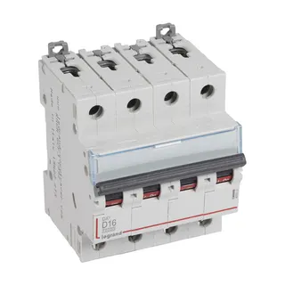 Legrand Leitungsschutzschalter, Automat 409533 DX3 D16A 4P 10KA 4M
