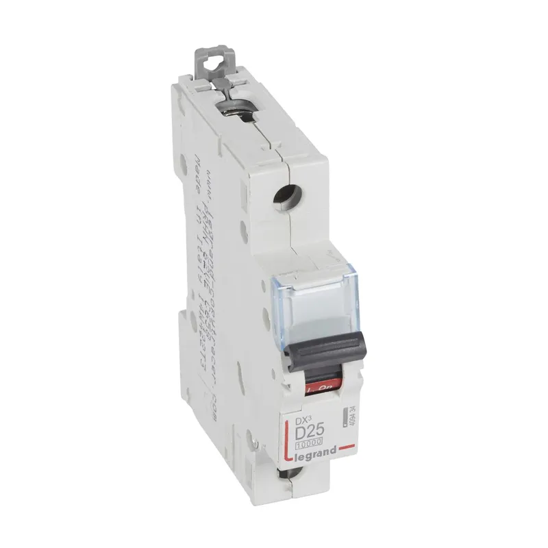 Legrand Leitungsschutzschalter, Automat 409434 DX3 D25A 1P 10KA 1M