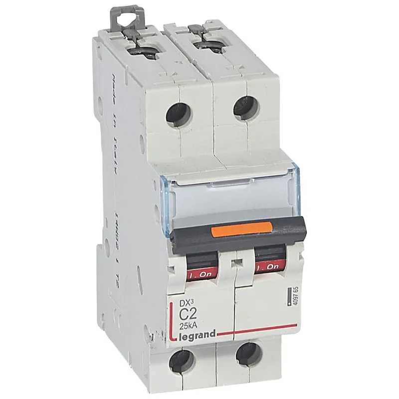 Legrand Leitungsschutzschalter, Automat 409765 DX3 C2A 2P 25KA 2M