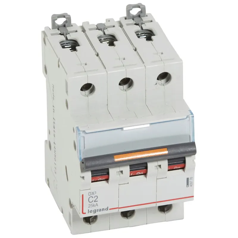 Legrand Leitungsschutzschalter, Automat 409778 DX3 C2A 3P 25KA 3M