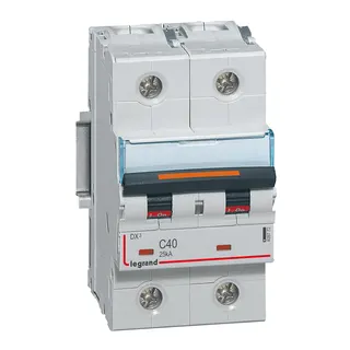 Legrand Leitungsschutzschalter, Automat 409772 DX3 C40A 2P 25KA 3M