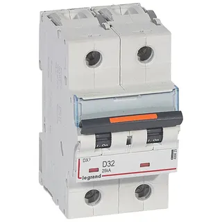 Legrand Leitungsschutzschalter, Automat 409823 DX3 D32A 2P 25KA 3M