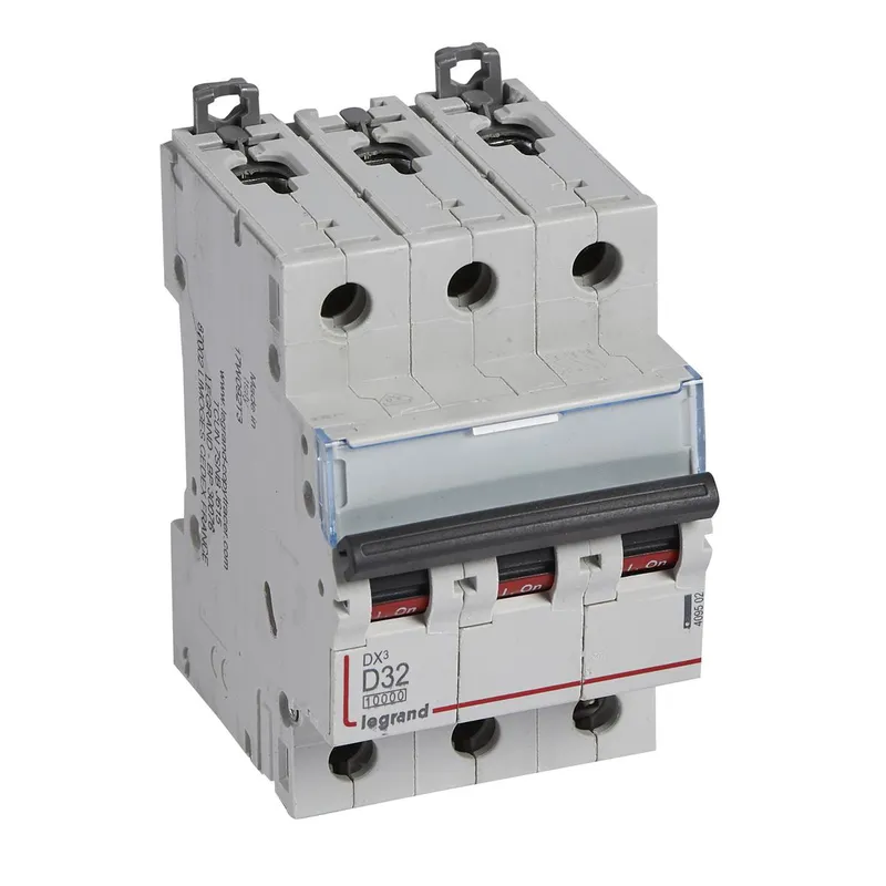 Legrand Leitungsschutzschalter, Automat 409502 DX3 D32A 3P 10KA 3M