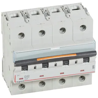 Legrand Leitungsschutzschalter, Automat 409849 DX3 D32A 4P 25KA 6M