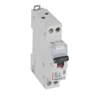 Legrand Leitungsschutzschalter, Automat 407467 DX3 B0,5A 1P+N 6KA 1M