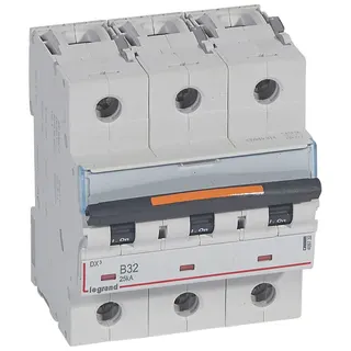 Legrand Leitungsschutzschalter, Automat 409732 DX3 B32A 3P 25KA 4,5M