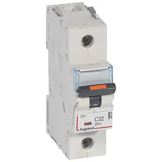Legrand Leitungsschutzschalter, Automat 409758 DX3 C32A 1P 25KA 1,5M