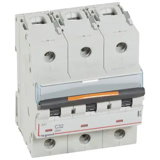 Legrand Leitungsschutzschalter, Automat 409784 DX3 C32A 3P 25KA 4,5M