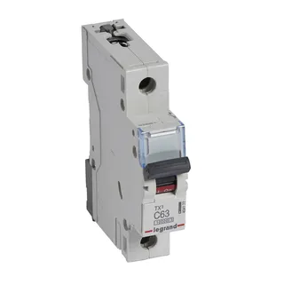 Legrand Leitungsschutzschalter, Automat TX3 C63A 1polig 10kA 1M