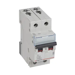 Legrand Leitungsschutzschalter, Automat 404208 TX3 C32A 2P 10KA 2M