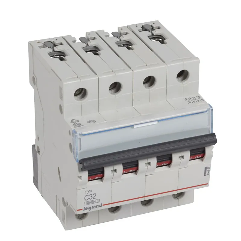 Legrand Leitungsschutzschalter, Automat 404259 TX3 C32A 4P 10KA 4M