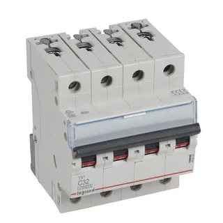 Legrand Leitungsschutzschalter, Automat 404259 TX3 C32A 4P 10KA 4M