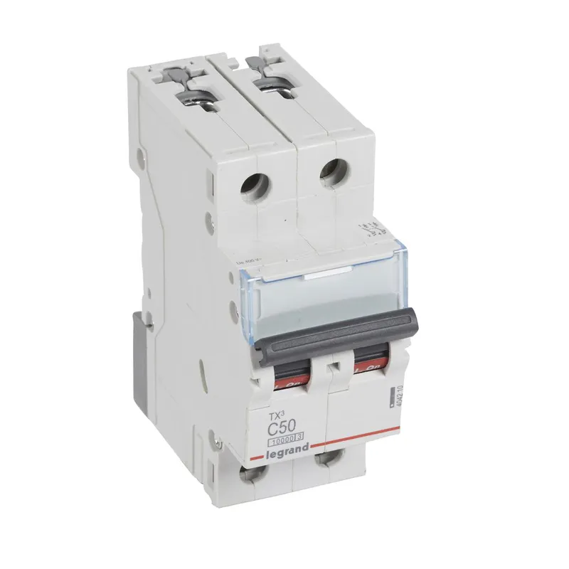 Legrand Leitungsschutzschalter, Automat 404210 TX3 C50A 2P 10KA 2M