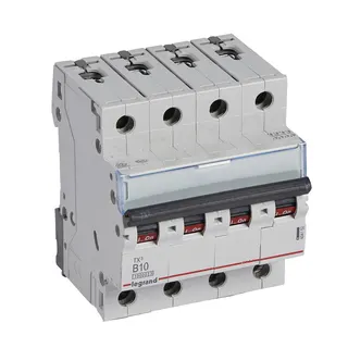 Legrand Leitungsschutzschalter, Automat 404152 TX3 B10A 4P 10KA 4M