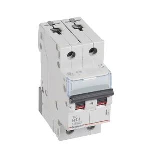 Legrand Leitungsschutzschalter, Automat 404111 TX3 B13A 2P 10KA 2M