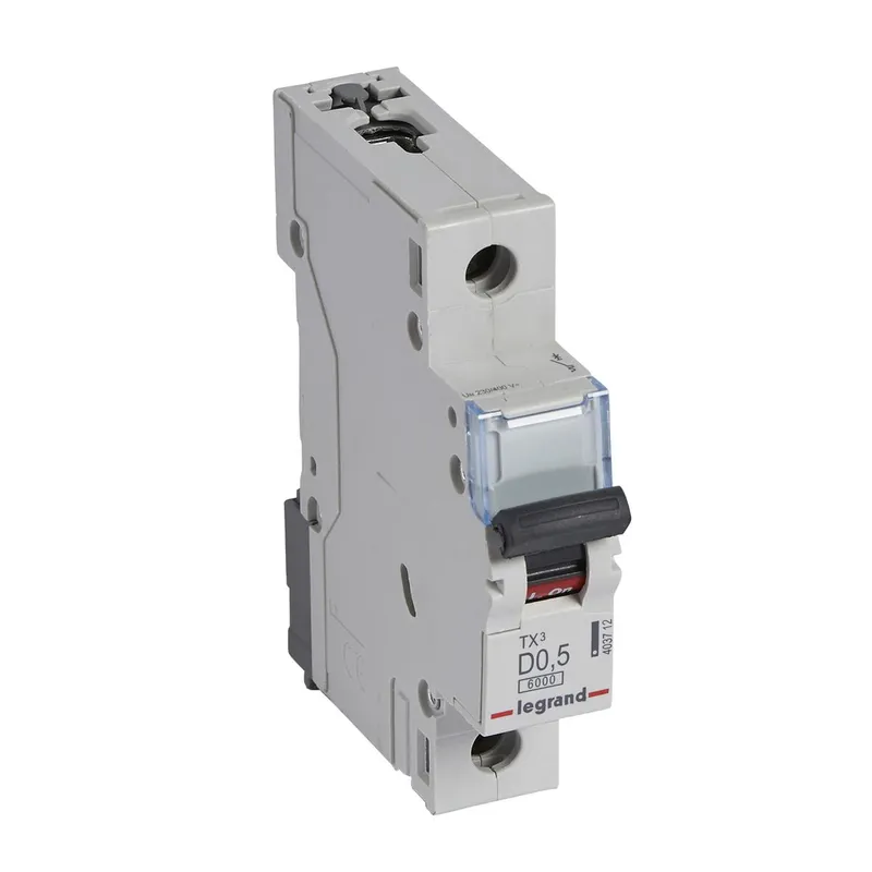 Legrand Leitungsschutzschalter, Automat 403712 TX3 D0,5A 1P 6KA 1M