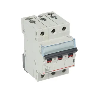 Legrand Leitungsschutzschalter, Automat 403746 TX3 D0,5A 3P 6KA 3M