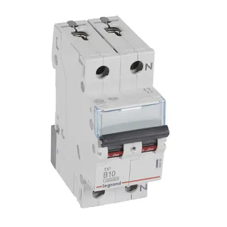 Legrand Leitungsschutzschalter, Automat 404096 TX3 B10A 1P+N 10KA 2M