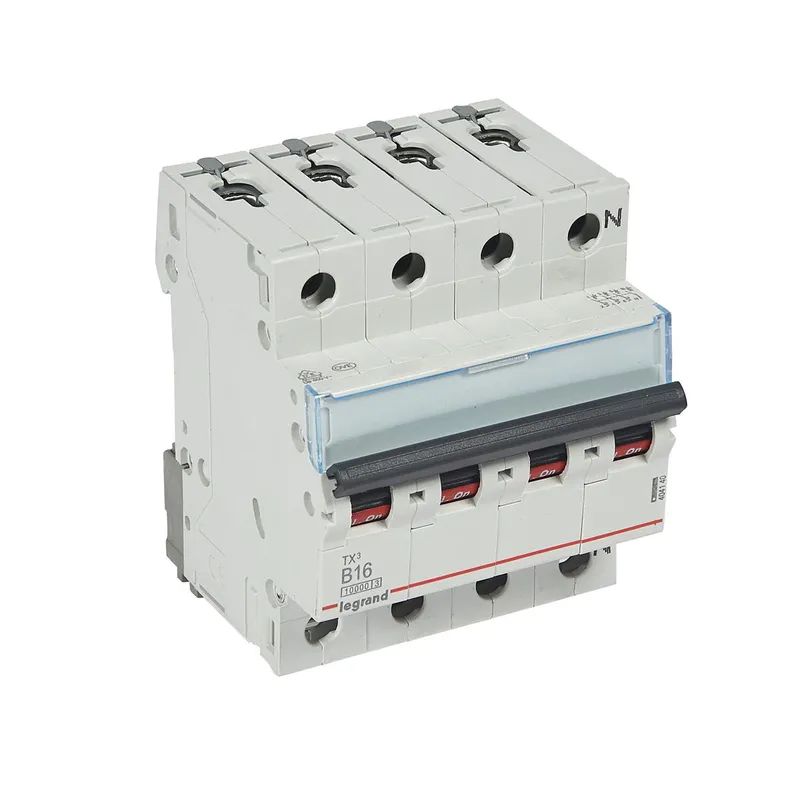 Legrand Leitungsschutzschalter, Automat 404140 TX3 B16A 3P+N 10KA 4M