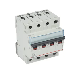 Legrand Leitungsschutzschalter, Automat 404140 TX3 B16A 3P+N 10KA 4M