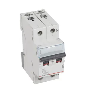 Legrand Leitungsschutzschalter, Automat 404099 TX3 B20A 1P+N 10KA 2M