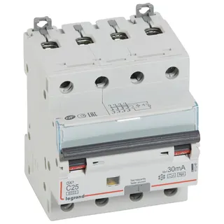 Legrand FI / LS-Kombination 411246 DX3 C25 4P 6KA 30MA A-HPI