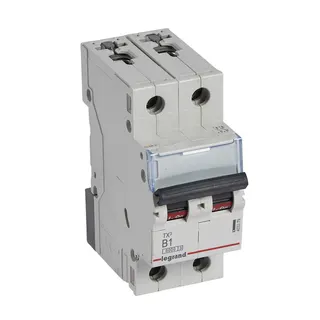 Legrand Leitungsschutzschalter, Automat 403379 TX3 B1A 2P 6KA 2M