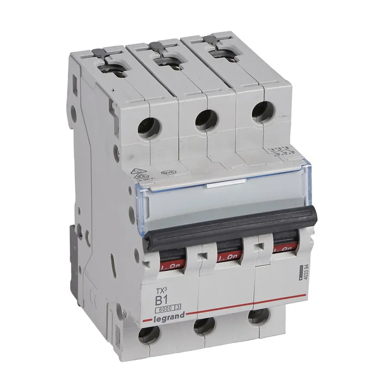 Legrand Leitungsschutzschalter, Automat 403394 TX3 B1A 3P 6KA 3M