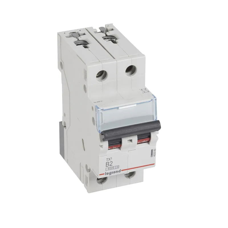 Legrand Leitungsschutzschalter, Automat 403380 TX3 B2A 2P 6KA 2M