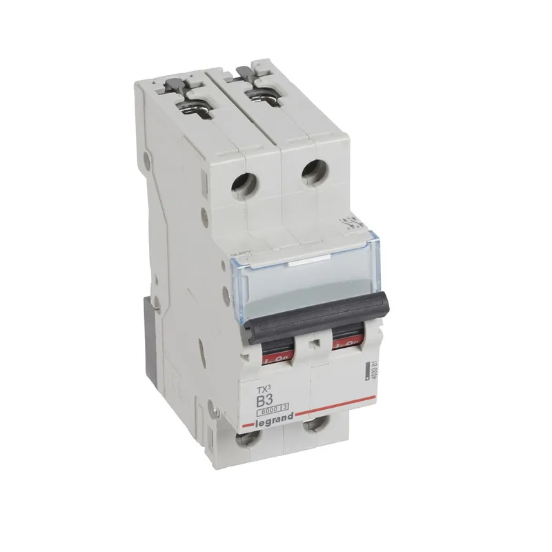 Legrand Leitungsschutzschalter, Automat 403381 TX3 B3A 2P 6KA 2M