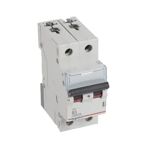 Legrand Leitungsschutzschalter, Automat 403381 TX3 B3A 2P 6KA 2M