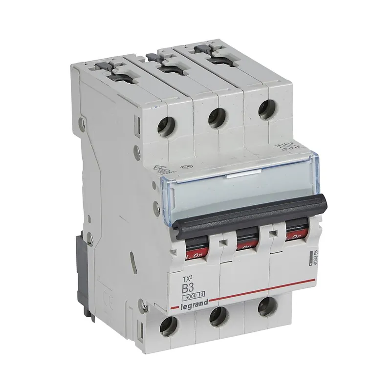Legrand Leitungsschutzschalter, Automat 403396 TX3 B3A 3P 6KA 3M