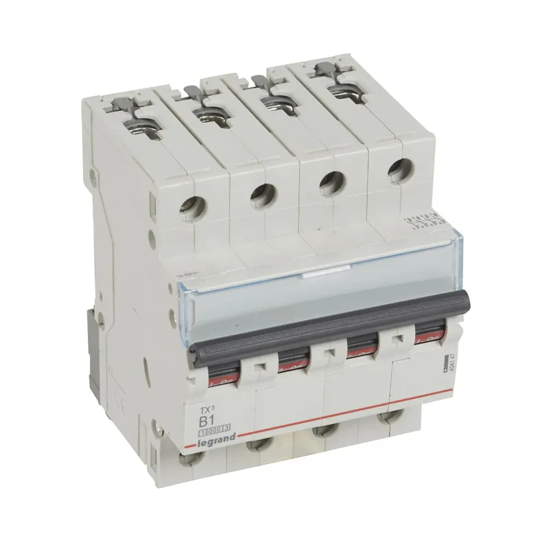 Legrand Leitungsschutzschalter, Automat 404147 TX3 B1A 4P 10KA 4M