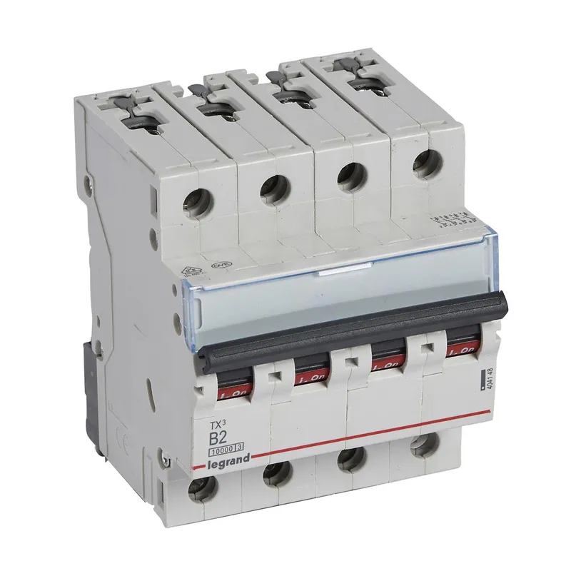 Legrand Leitungsschutzschalter, Automat 404148 TX3 B2A 4P 10KA 4M