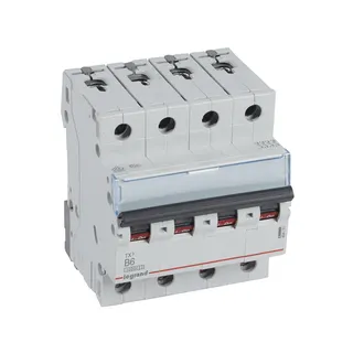 Legrand Leitungsschutzschalter, Automat 404151 TX3 B6A 4P 10KA 4M