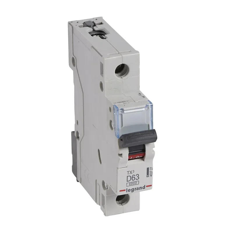 Legrand Leitungsschutzschalter, Automat 403727 TX3 D63A 1P 6KA 1M