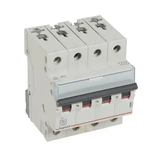 Legrand Leitungsschutzschalter, Automat 403778 TX3 D63A 4P 6KA 4M