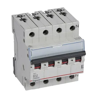 Legrand Leitungsschutzschalter, Automat 404143 TX3 B32A 3P+N 10KA 4M